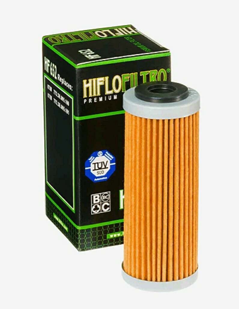 Hiflofiltro Oil Filter 5 Pack Husqvarna Fc Fe Fx 250 350 450 501 2014-2022 HF652