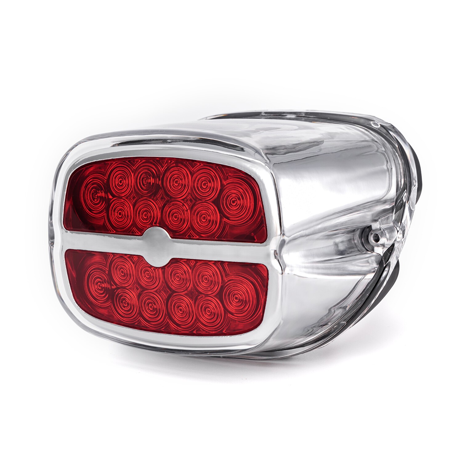 For Harley Touring Road King Electra Glide FLTR Dyna Chrome LED Tail Light Brake