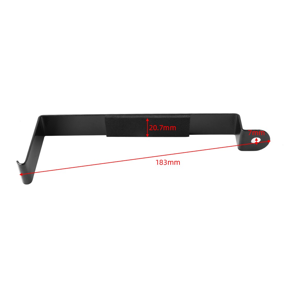 1pc Black Battery Cover Hold Down Strap For Harley Sportster XL883N Iron XL1200