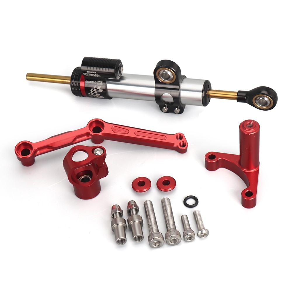 Steering Stabilize Damper Bracket Mount Kit For Ducati Monster 797 821 1200/S