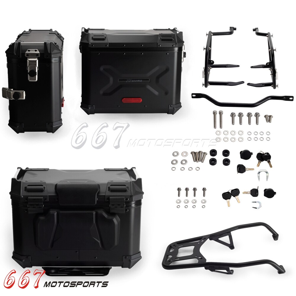 For Harley Pan America RA1250 RA1250S 2021-26 Side Cases Top Case & Mount System