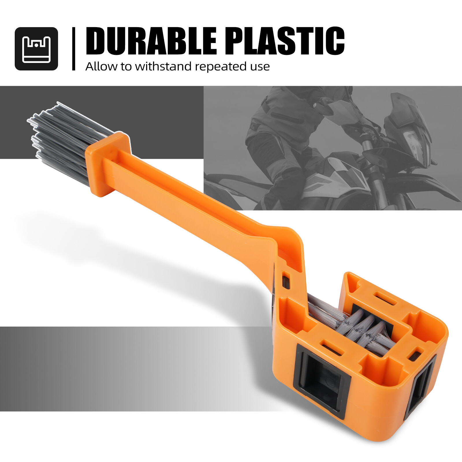 Chain Cleaning Brush Gear Wash Scrubber Tool For KTM 125-530 EXC F XC-W SX XC F