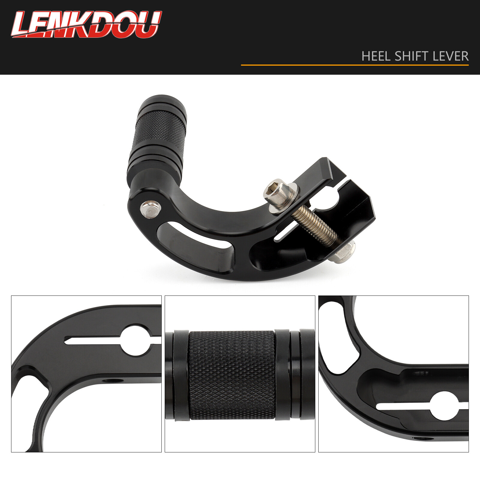 Mid-Control Shift Lever Shifter Peg For Harley Softail Street Bob Low Rider 18+