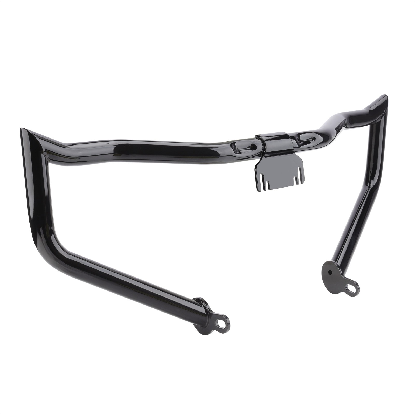 Vivid Black Chopped Engine Guard Fairing Support For Harley Road Glide 2009-2023