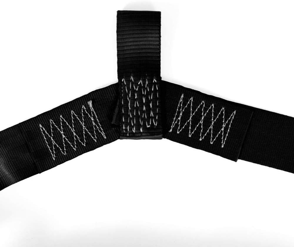 Motorcycle Rear Wheel Tie Down Strap BlackColor: Black
