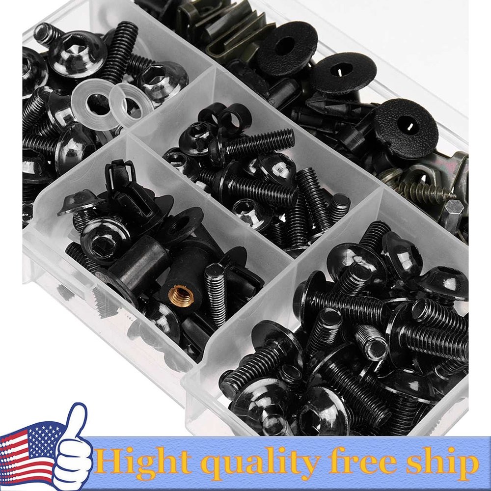 Motorcycle Complete Fairing Bolt Kit Body Screw Set for HONDA CBR600RR 2005-2006