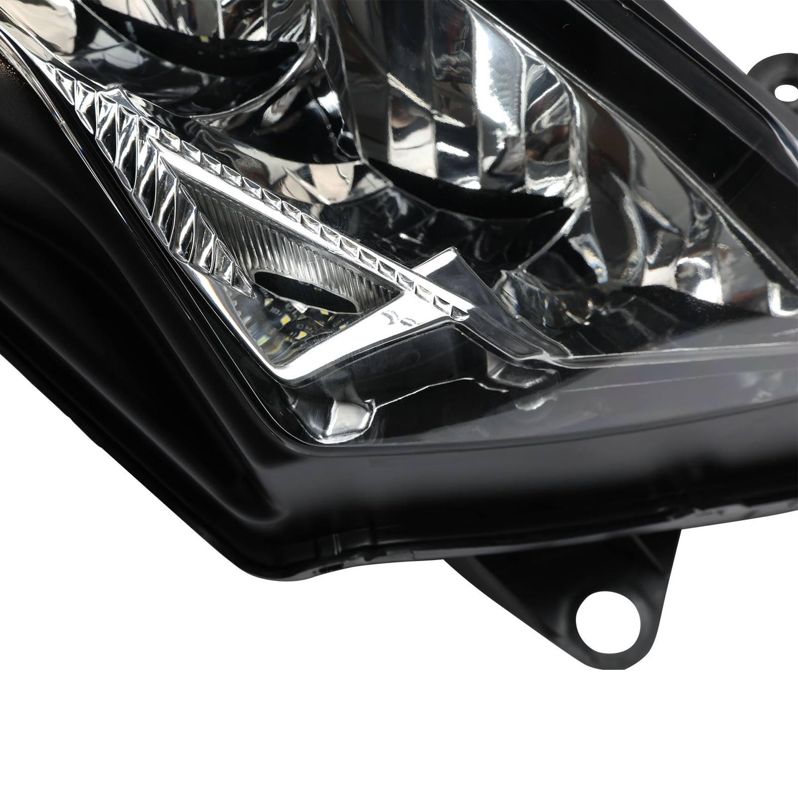 LED Headlight Assembly Stay Fairing Bracket Fit For Kawasaki Ninja 400 2018-2023
