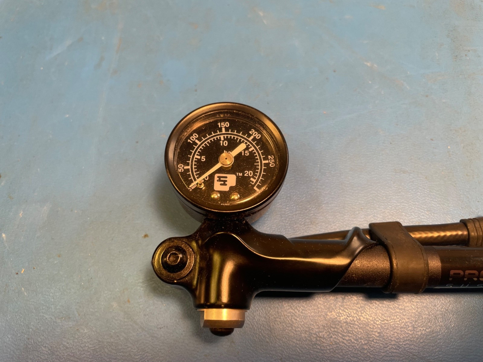 Progressive Suspension Pump with Gauge
