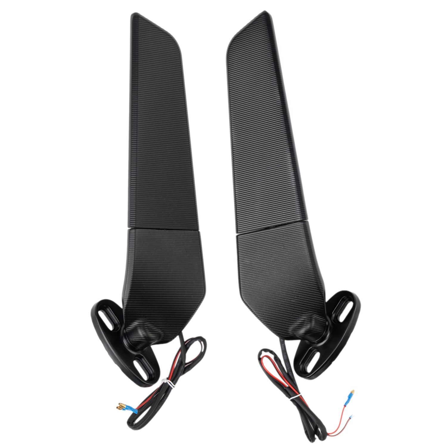 Rearview Wing Mirrors w/ LED Turn Signal Light for Yamaha R1 1998-2009 2011-2014