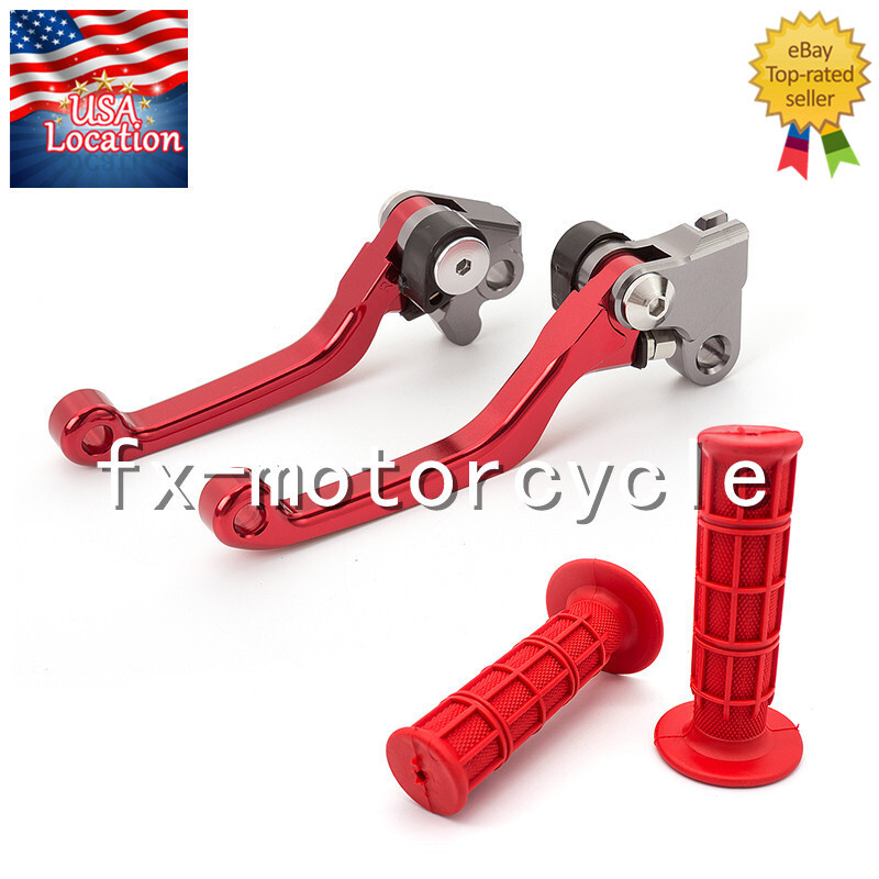 For Honda TRX400EX 1999-2008 2001 2003 CNC Brake Clutch Levers Grips Pivot Dirt