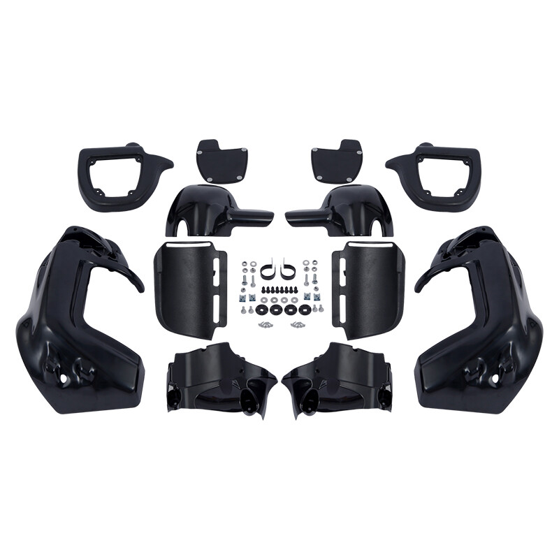Lower Vented Leg Fairings Fit For Harley Touring Street Road Glide 1983-2013 12
