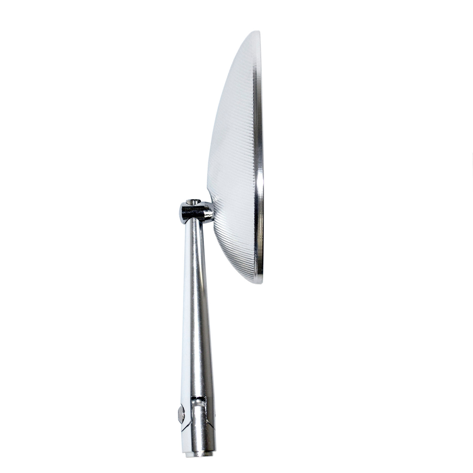 Motorcycle CNC Billet Aluminum Rearview Mirror Silver Solid High Quality New