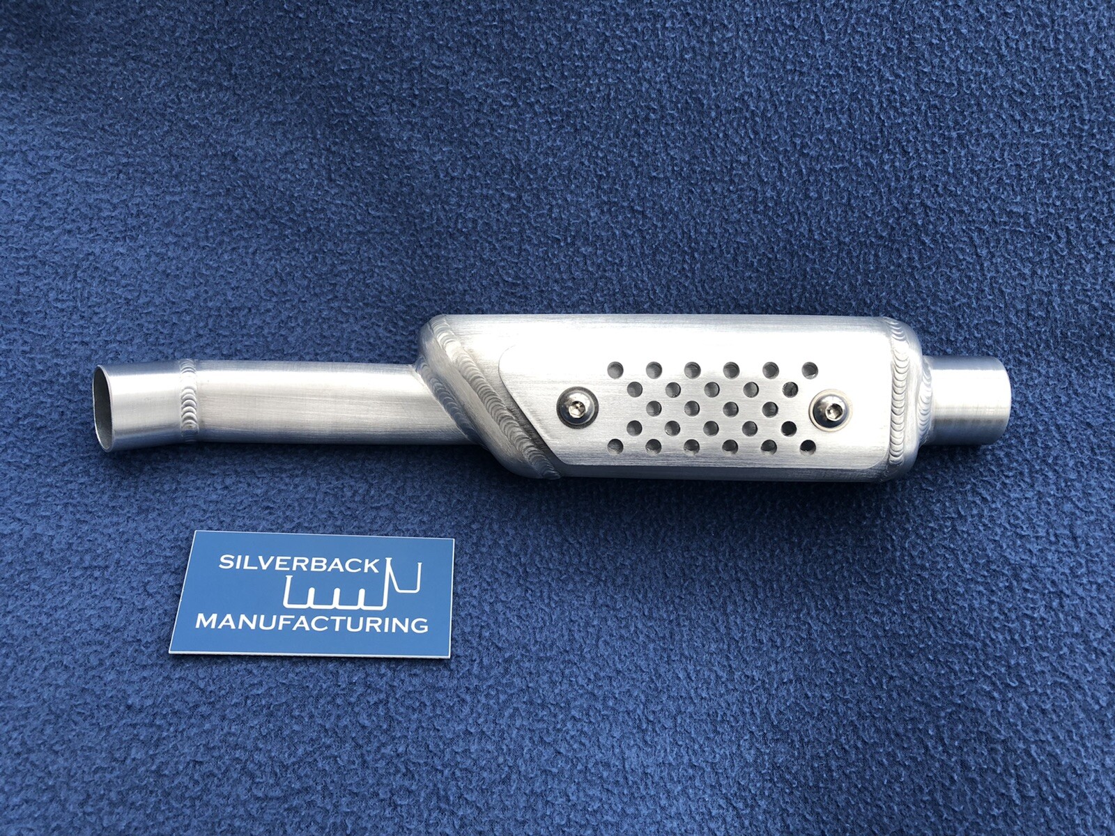ALLOY COMPETITION TRIALS SILENCER DRAYTON BSA B40, TRIUMPH TIGERCUB