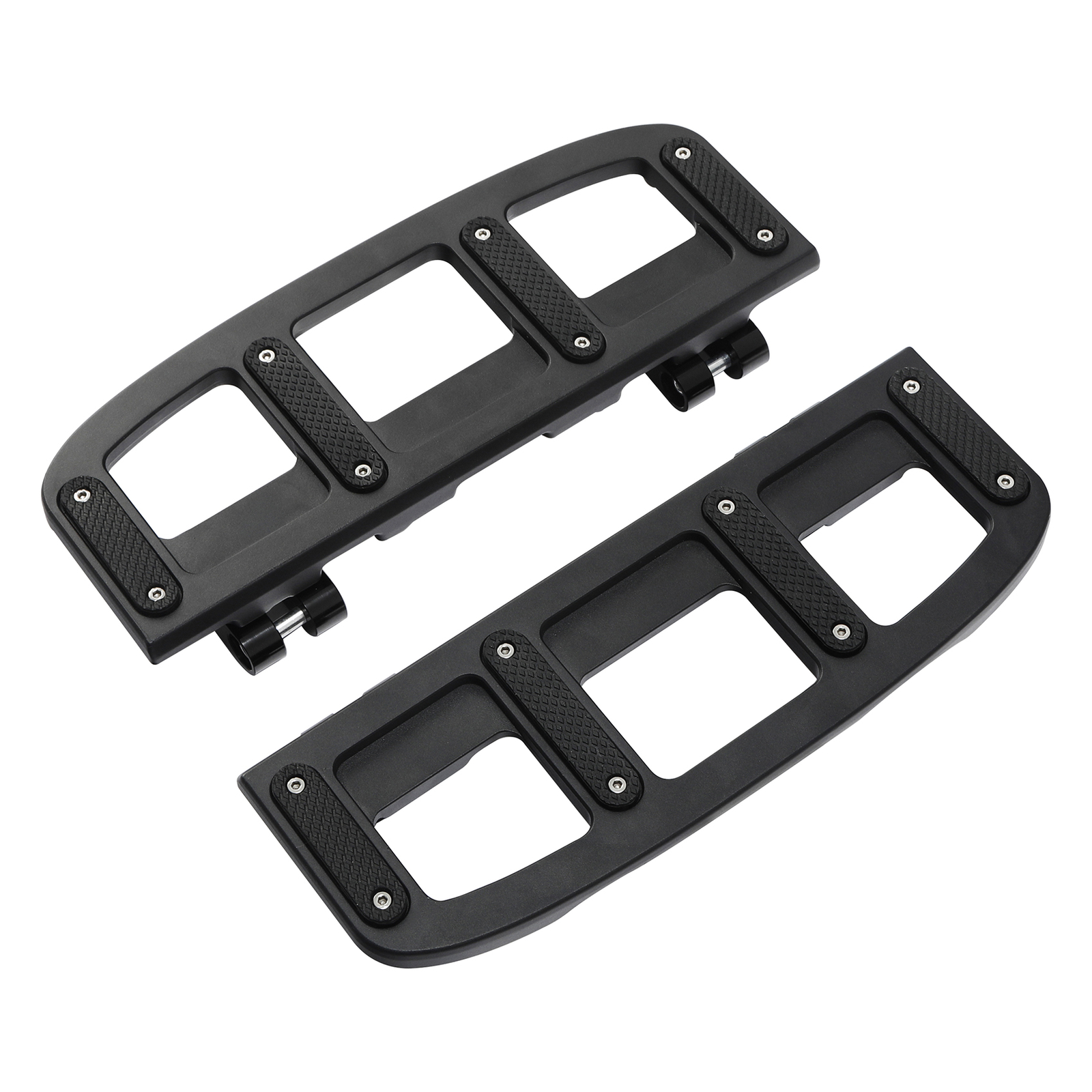 Matt Black Driver Rider Footboard Floorboard For Harley Electra Road Glide 09-Up