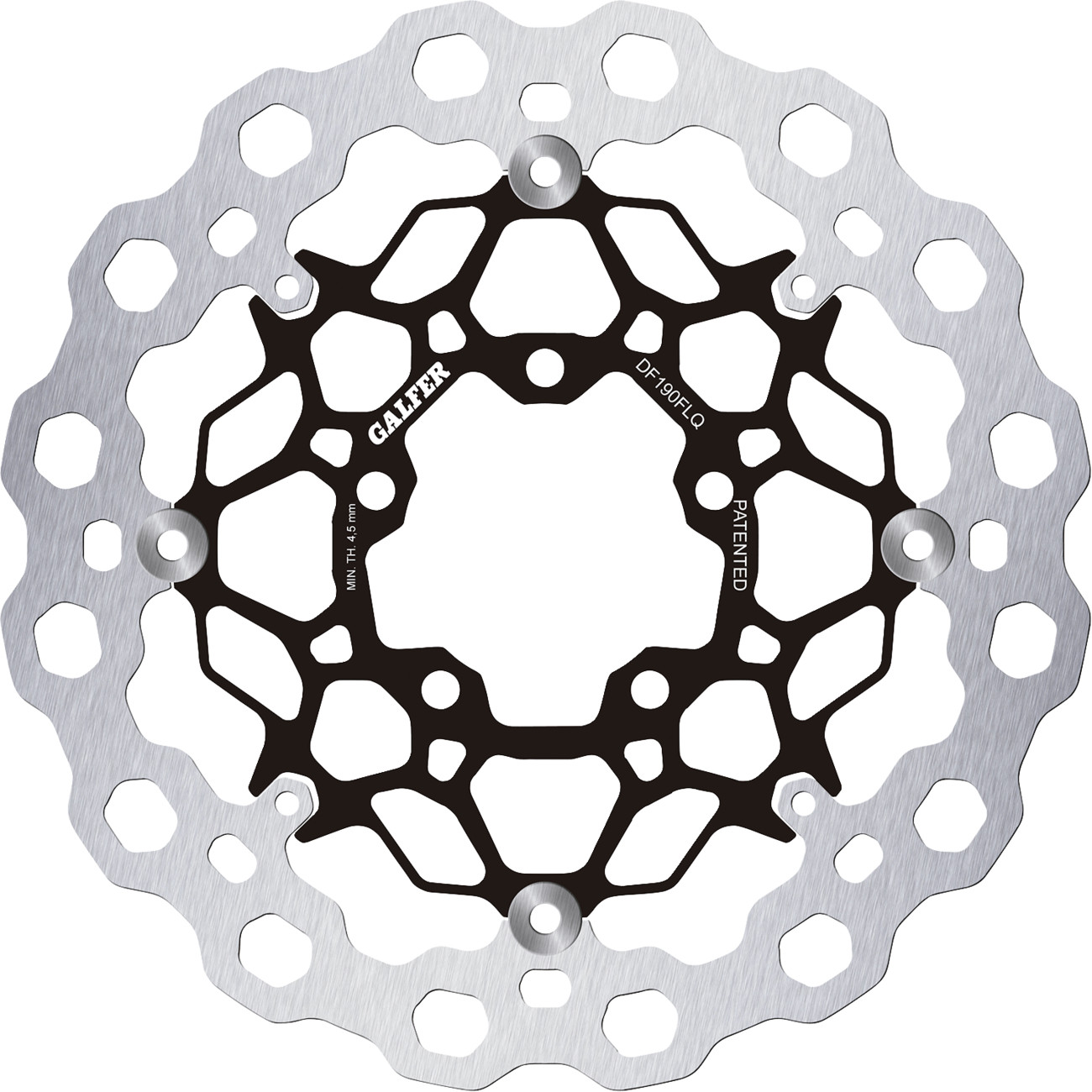 Galfer Brakes Cubiq Front Floating Brake Rotor DF190FLQ