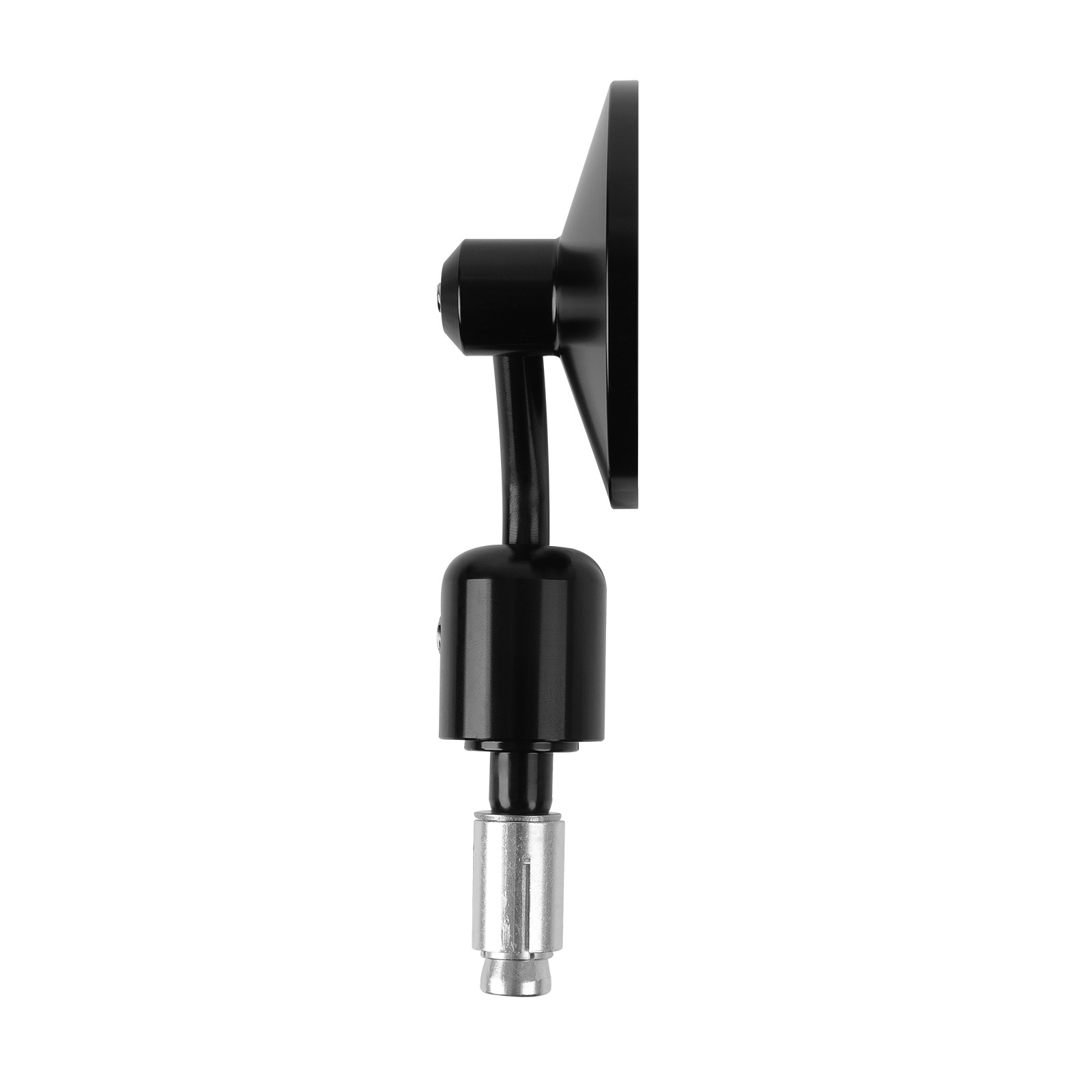 3″ Round 7/8″ Handle Bar End Side Mirrors Black For Motor Naked Buell XB9S XB12S