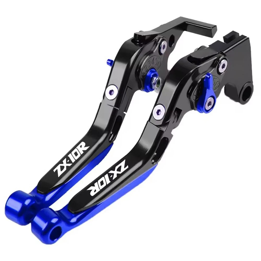 CNC Folding Extending Brake Clutch Levers For Kawasaki Ninja ZX-10R 2004-2018