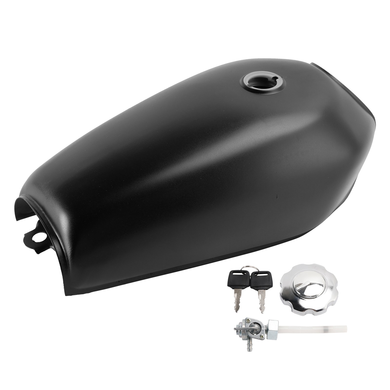 Cafe Racer Petrol Fuel Gas Tank 9L / 2.4 Gal For Honda CG 125 – Matte Black
