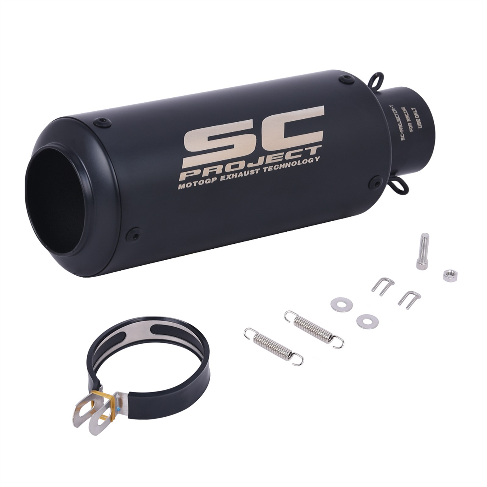 Slip on System Exhaust Mid Pipe Muffler Tips For Kawasaki Z900 900 SE 2017-2025