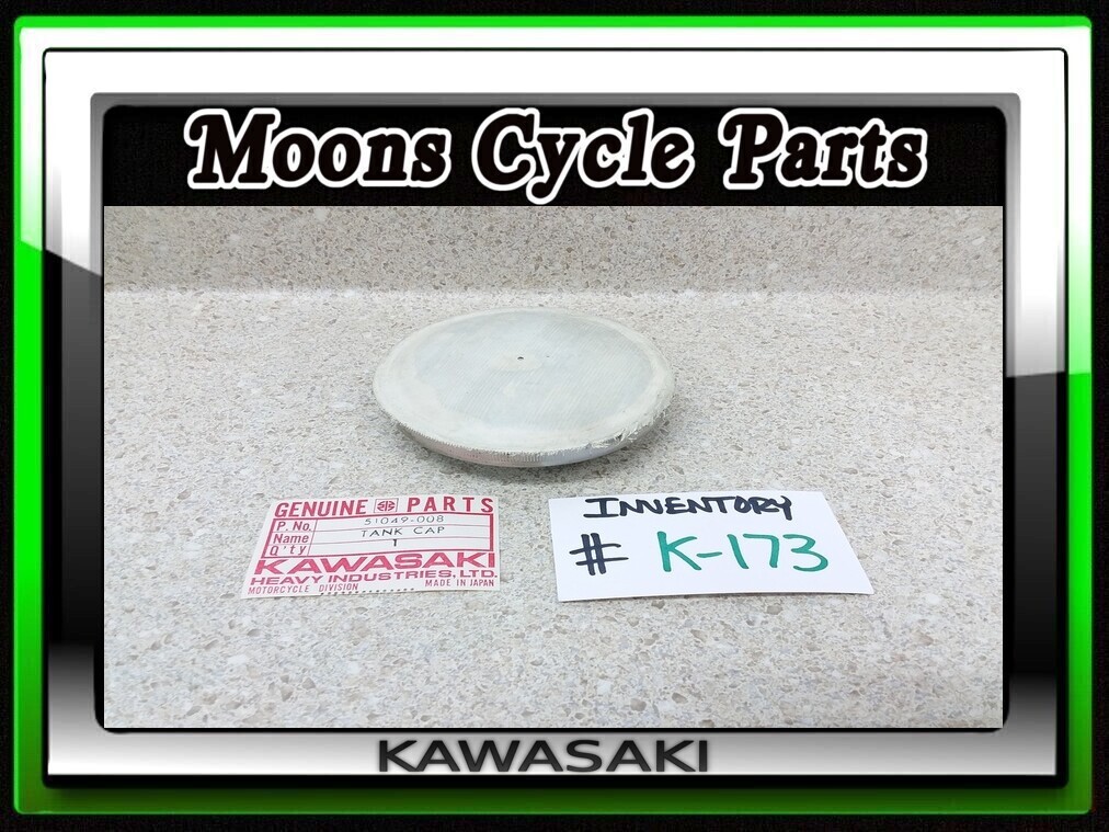 VTG 1960s 1970s NOS Kawasaki H1 W1 W2 A1 A7 Fuel Tank Gas Cap #51049-008