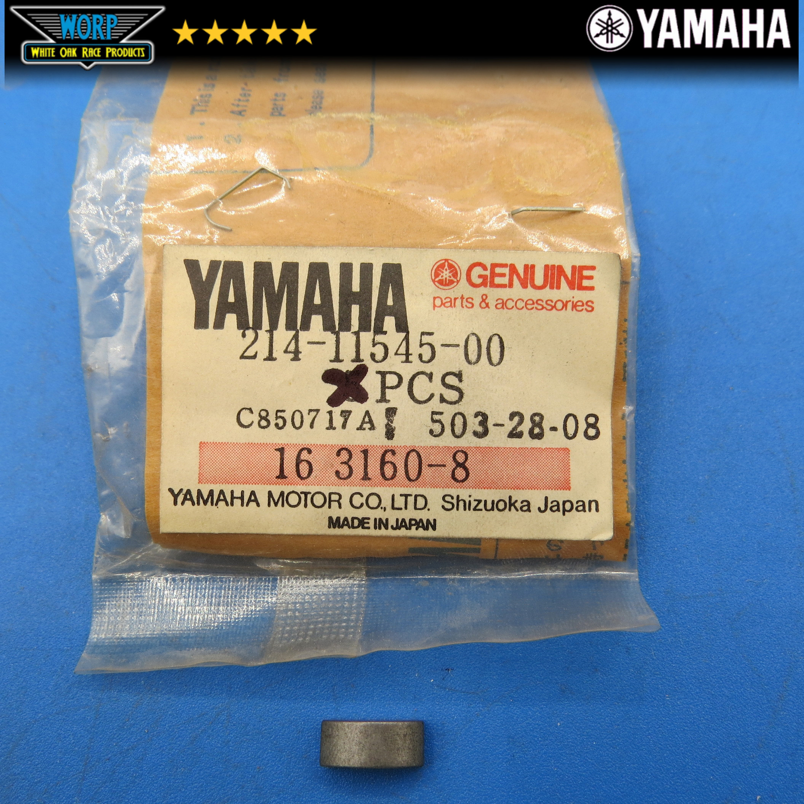 NEW OEM YAMAHA DT1 TD1 SL SS 338 396 CRANKSHAFT WOODRUFF FLYWHEEL KEY 214-11545