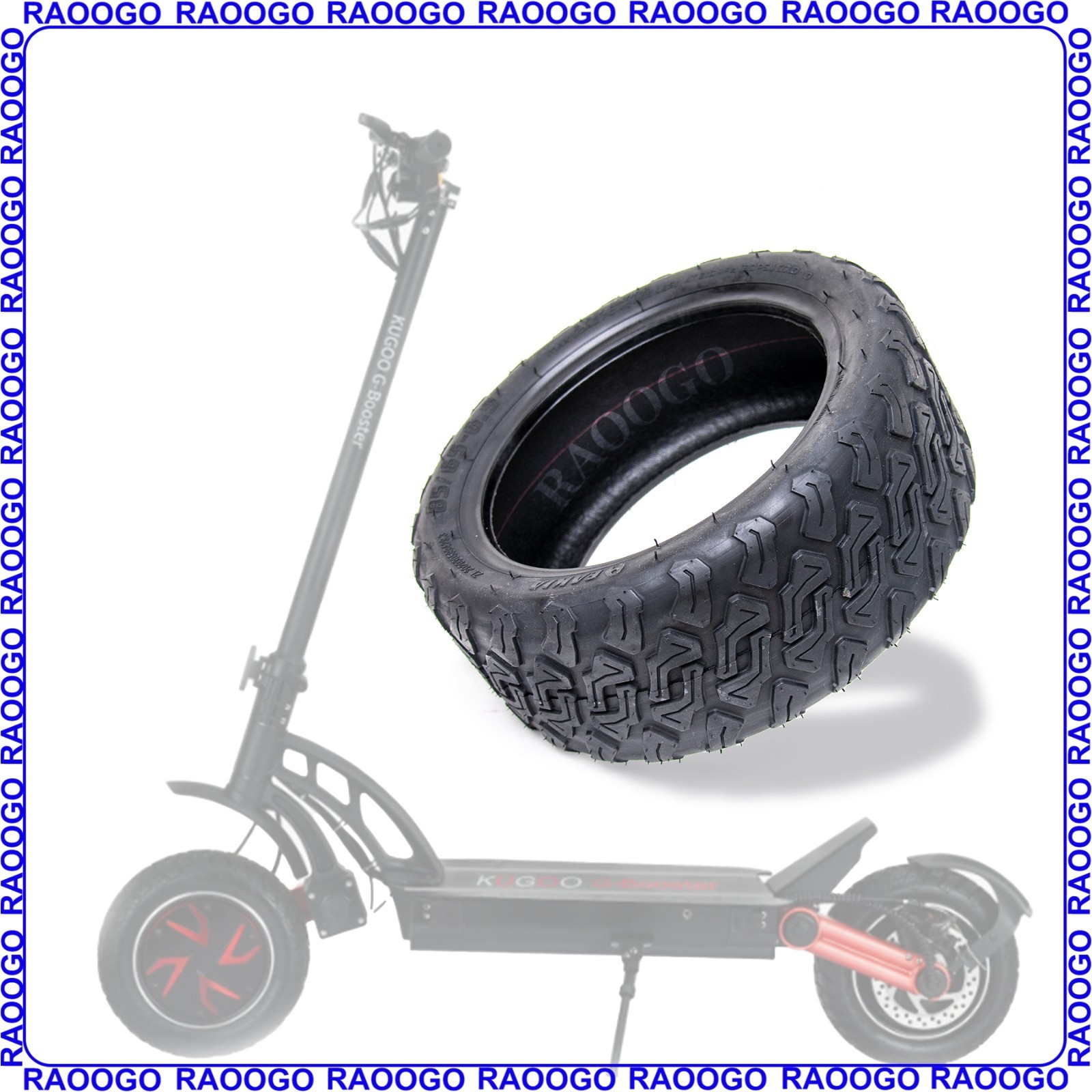 85/65-6.5 Tubeless Tire for Electric Scooter no tube required to install