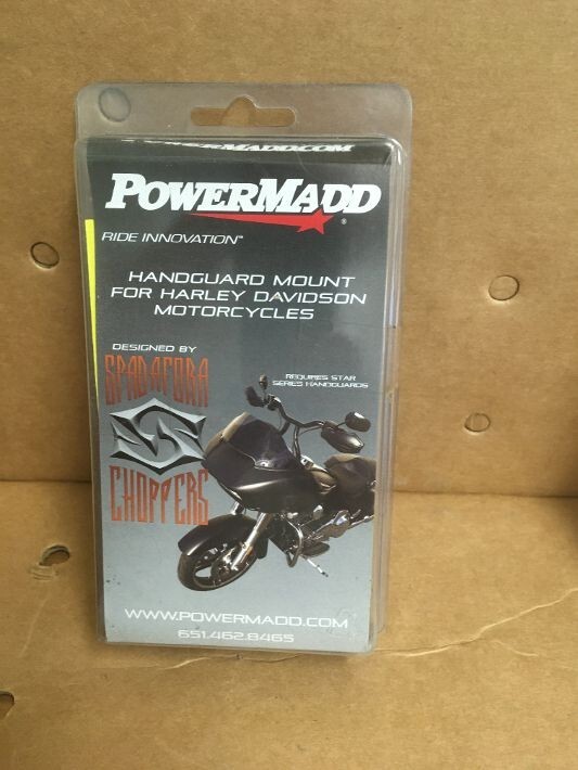 Power Mad Star Series handguards and mounts for Harley Davidson