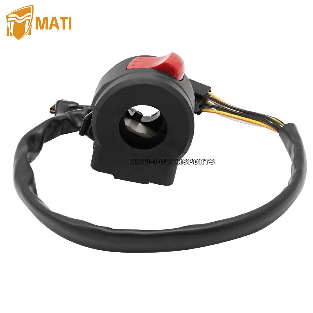 Handlebar Start Kill Stop Switch Headlight for Suzuki GSXR600 GSXR750 2006-2007