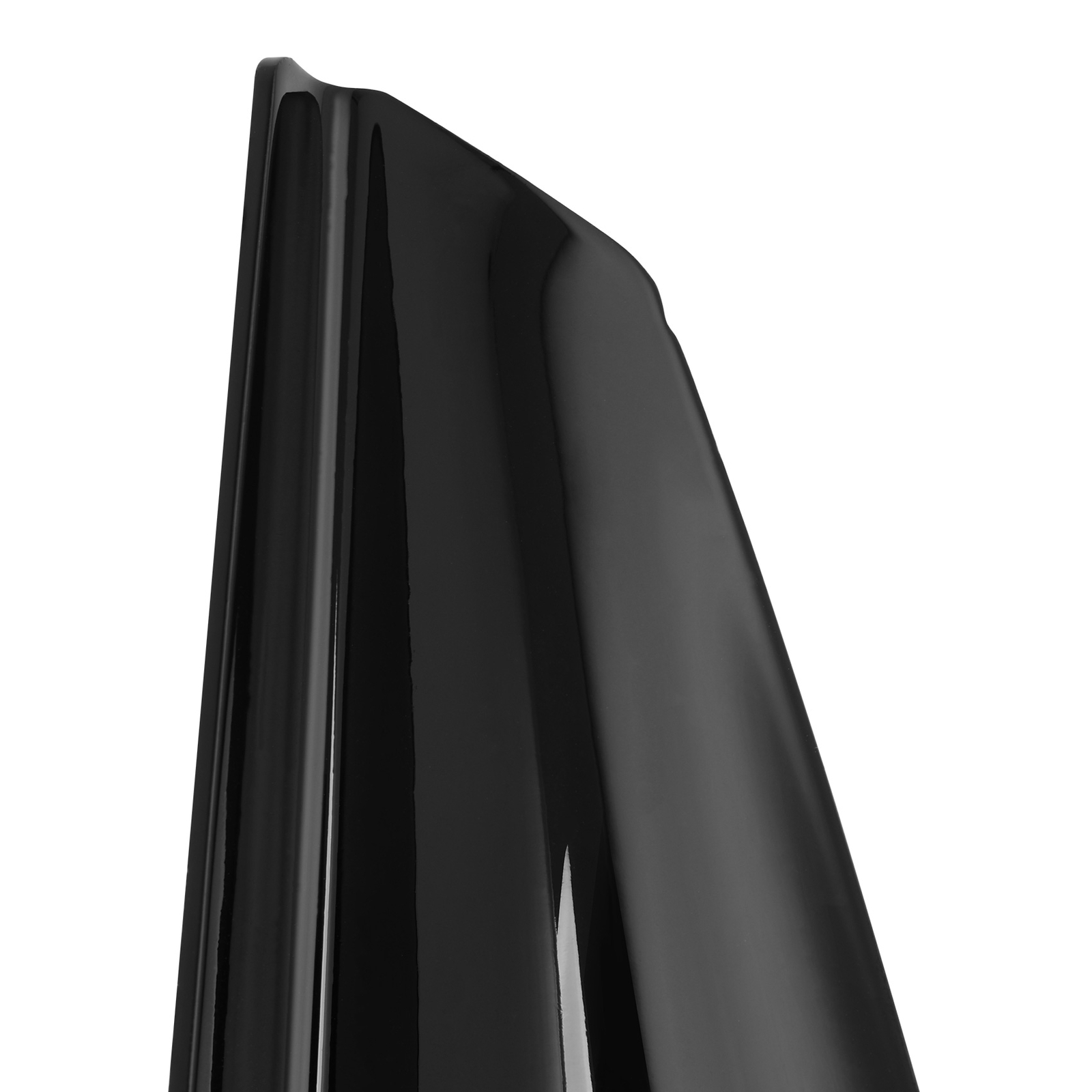 Black Side Fairing Spoiler Trim Fit For Harley Touring Road King FLHR FLHRC 95+