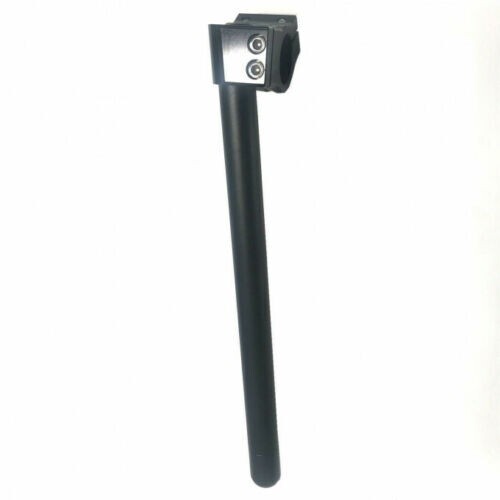 CDHPOWER Bicycle Fork 26″ Triple Tree Suspension Fork (Black) & CNC Handle Bars