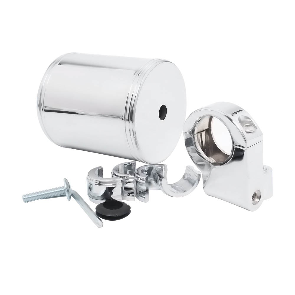 Universal Motorcycle Cup Holder Handlebar Drink Bottle Holder Chrome For Harley