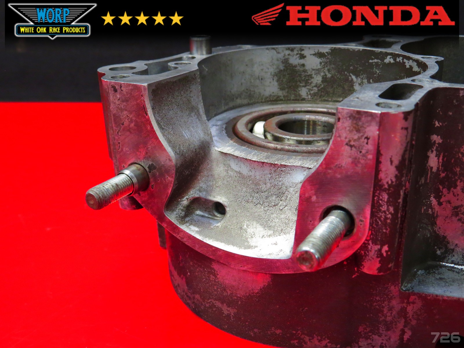 1974 HONDA MT125 ELSINORE MATCHED CRANKCASE CRANK CASE SET LEFT RIGHT OEM