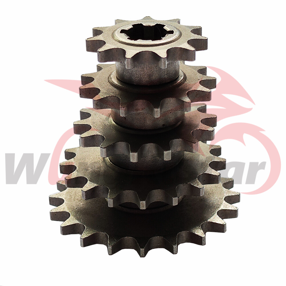 Front Gear Box Sprocket T8F 13T Chain Cog Flywheel For 43-49cc Minimoto ATV Bike