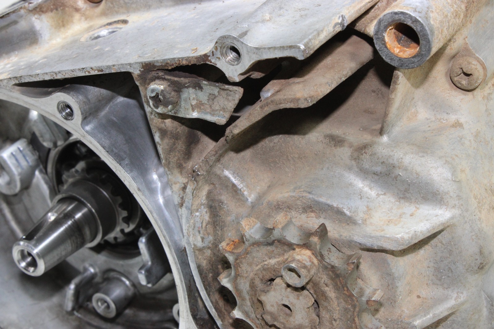 74 Honda TL125 Trails TL 125 Engine Motor Bottom End Crank Cases Transmission E9