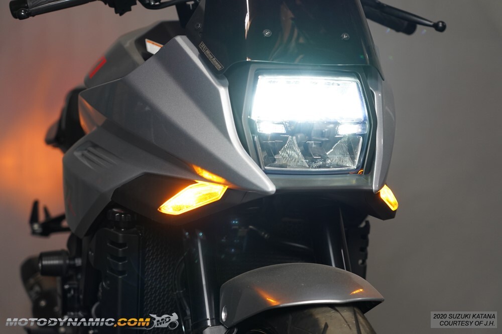 Switchback LED Front DRL Integrated Turn Signals fits 2020+ Suzuki Katana USA
