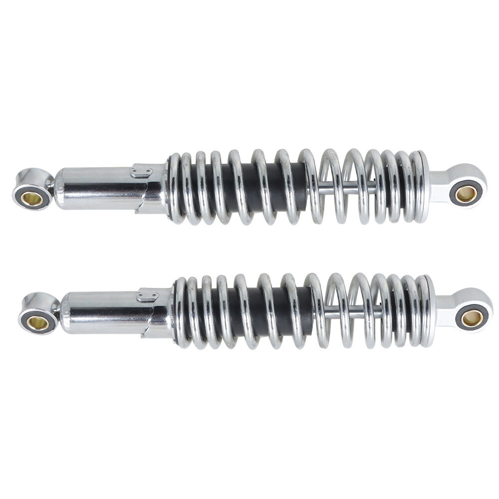 Chrome 2× 320mm Rear Shocks Absorber For Sportster XL883 1200 72 48 1979-2012