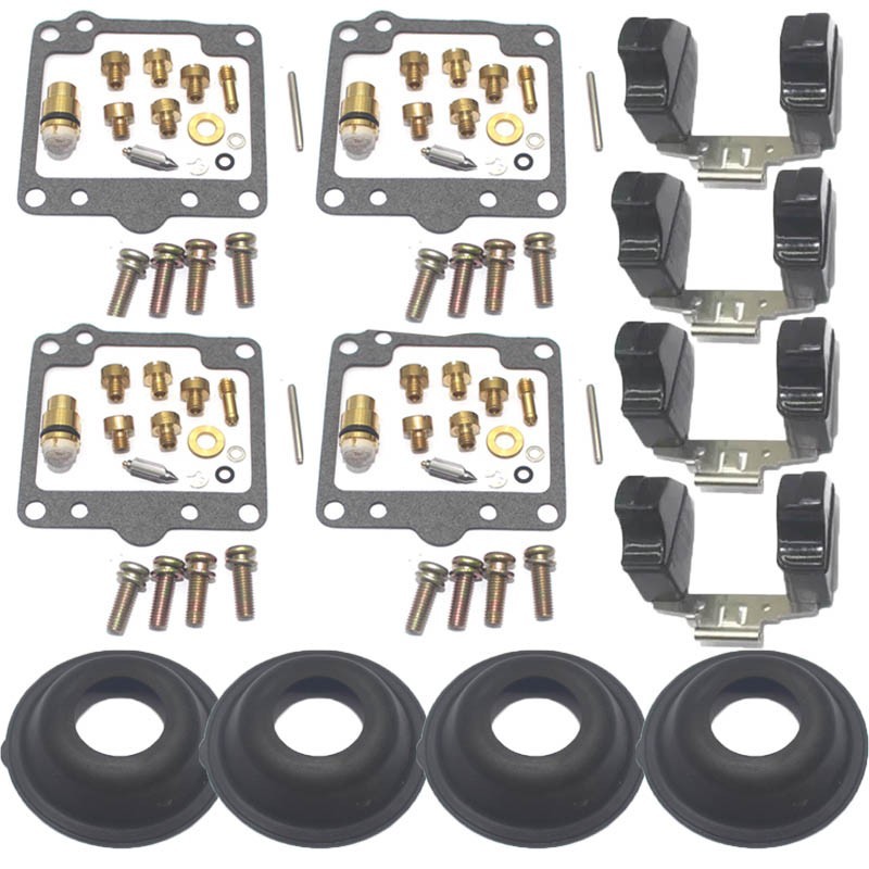 FOR Kawasaki KZ1000P POLICE 1991-2003 Carburetor Repair Rebuild kit Diaphragm