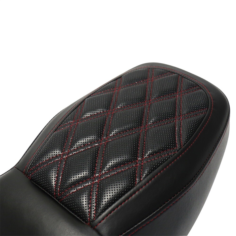 1-Piece Two-Up Seat Full Set For Harley Road King FLHR / FLHRI FLHRCI 1997-2007