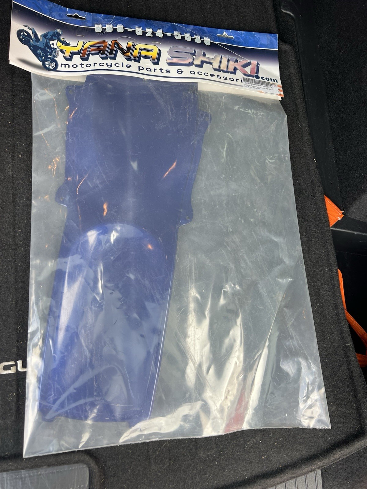 YANA SHIKI 2006-2007 GSX-R600 GSX-R750 EURO UNDERTAIL, BLUE