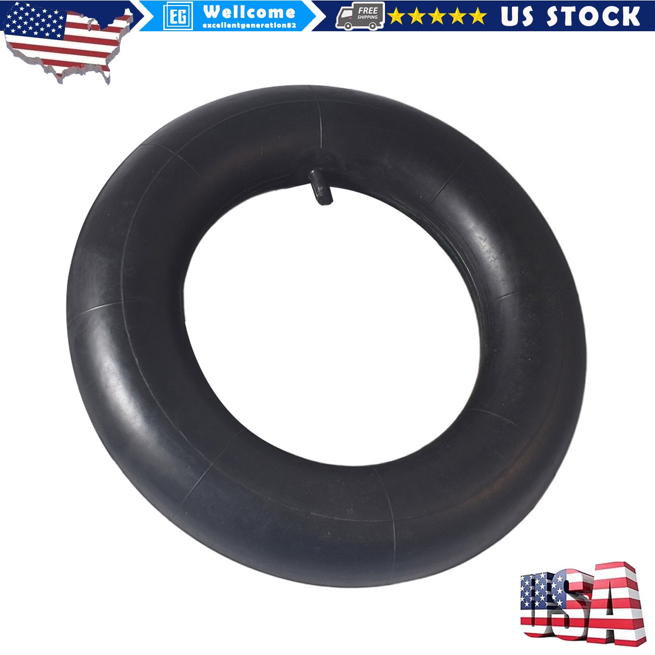 4.80/4.00-8 Replacement Inner Tube Wheelbarrow Lawn Mower Truck Pneumatic Wheel