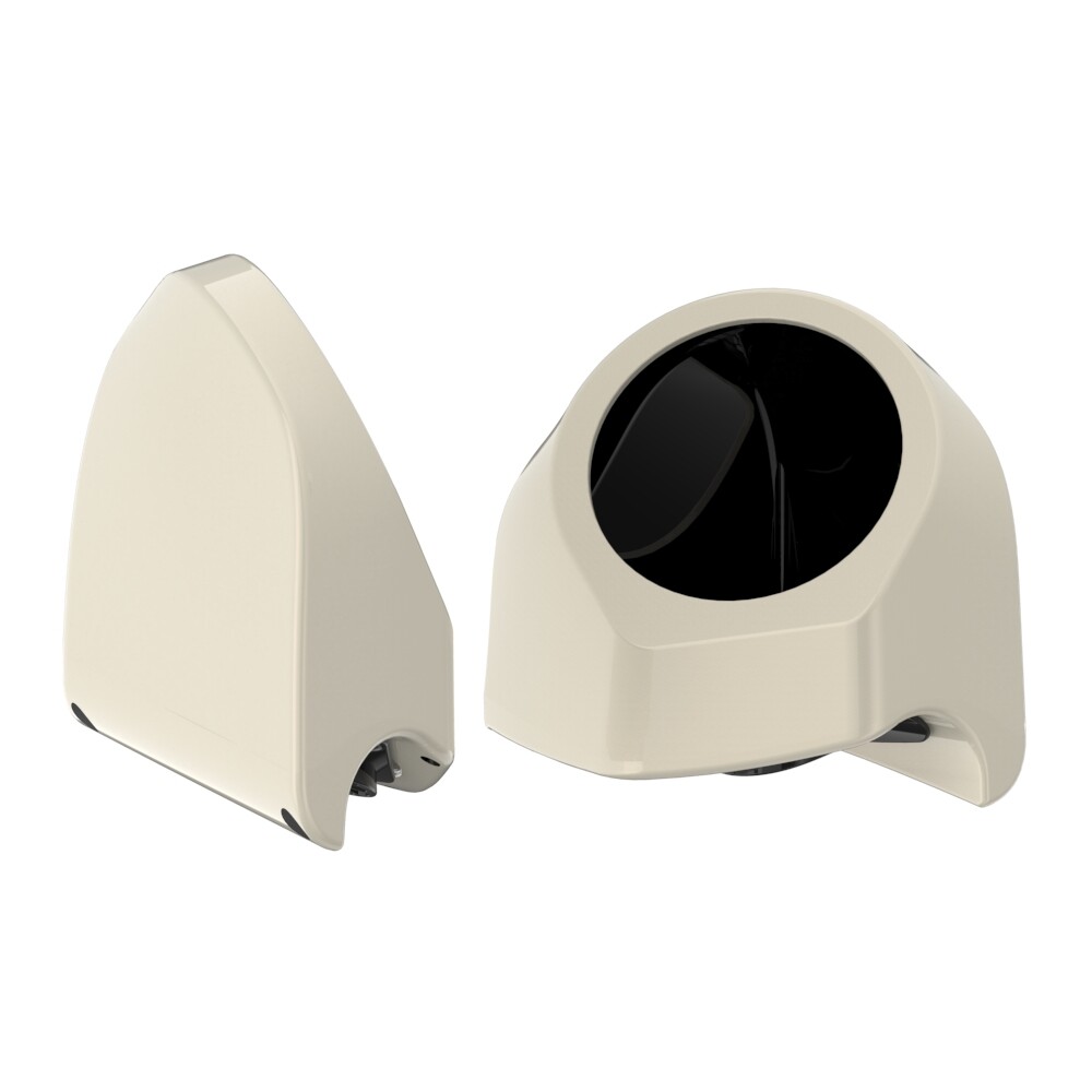 Morocco Gold Pearl 6.5 inches Speaker Pods Fits Advanblack Harley King Tour Pack