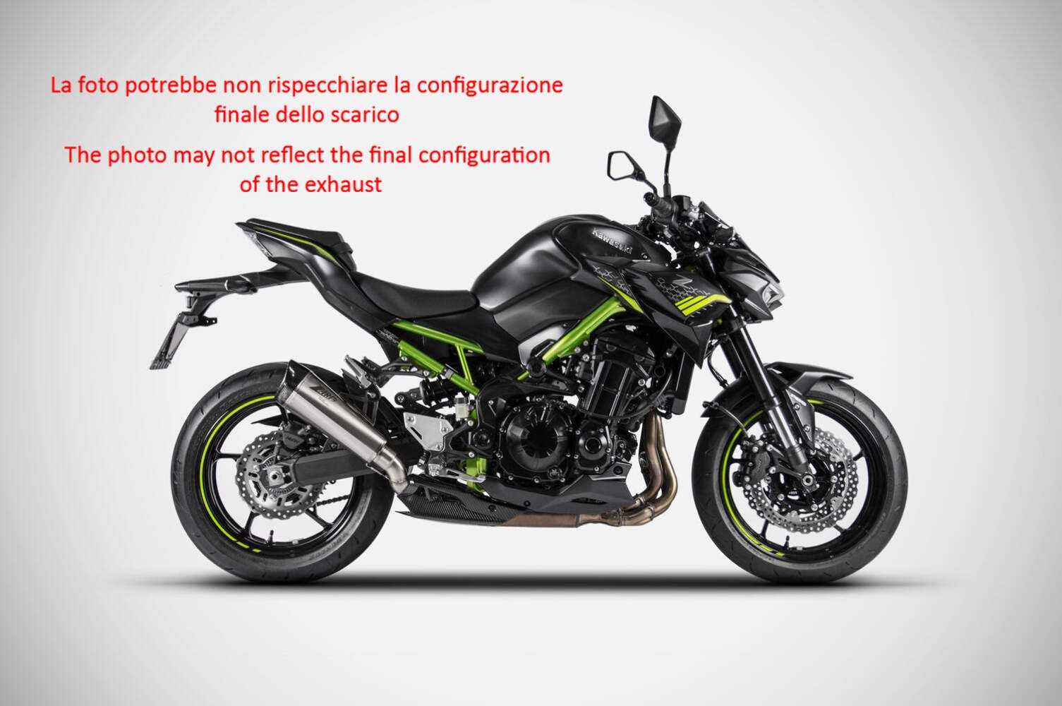 EXHAUST ZARD STEEL – TITANIUM APPROVED EURO5 KAWASAKI Z900 2020-21