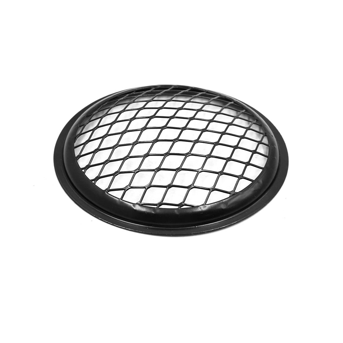 5.5″ Dia Black Metal Motorcycle Headlight Mesh Grill Protector Guard Cover