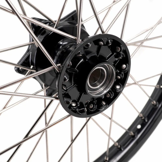 KKE 21/19 Wheels Rims for YAMAHA YZ125 YZ250 99- 16 YZ250F YZ450F 03- 15 Black