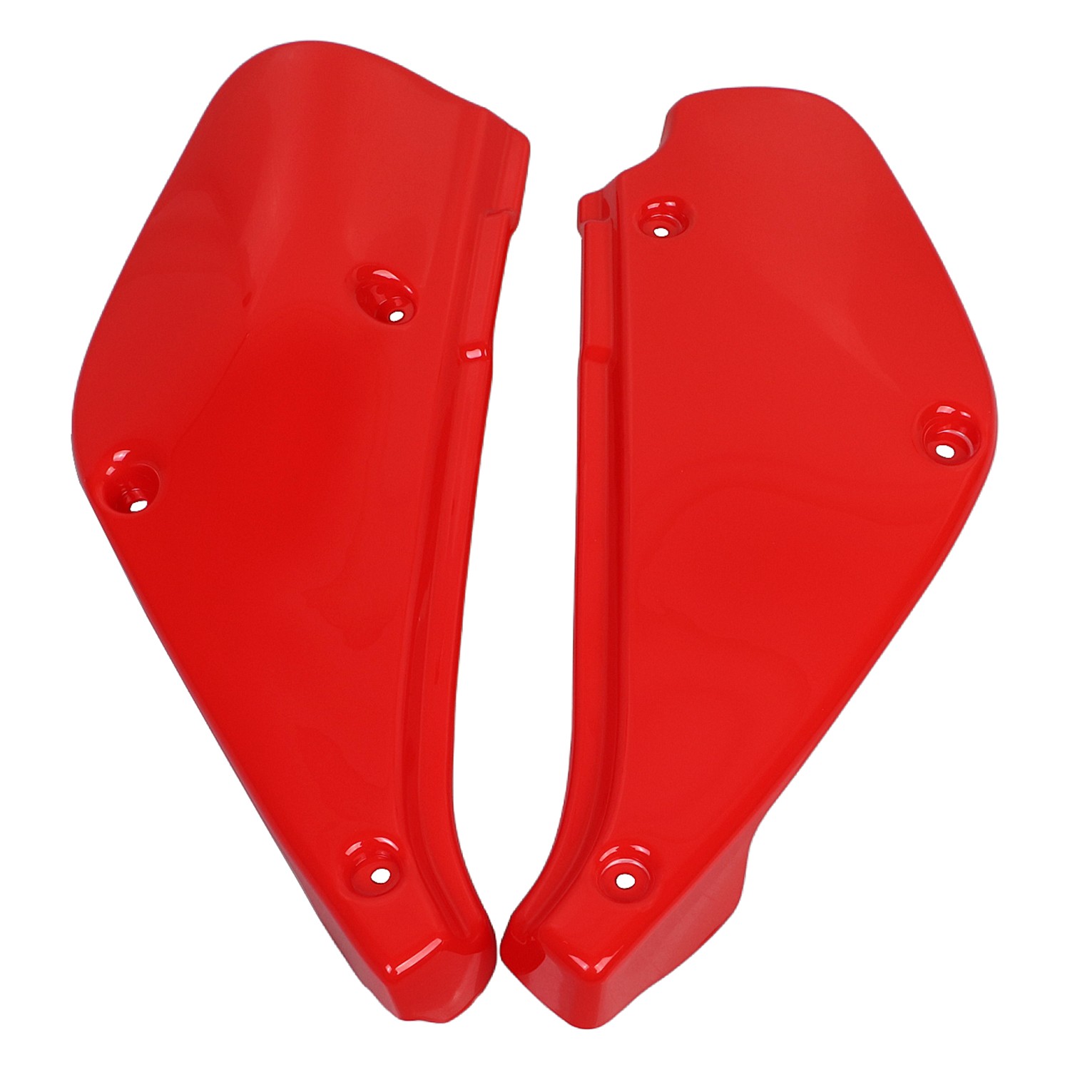 Red Plastic Left Right Side Cover Panels Plate For Honda XR80R XR100R 1988-2000