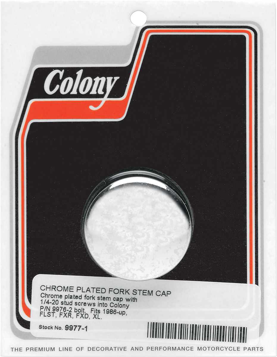 COLONY – 9977-1 – Cap – Stem Bolt – Chrome