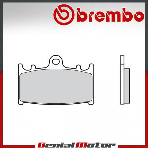 Pastiglie Brembo Freno Anteriori 07KA13.SA per Suzuki GSR 600 2006 > 2011
