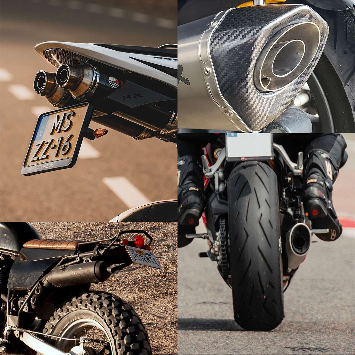 Universal Motorcycle Exhaust Pipe Muffler Insert Baffle DB Killer Silencer 51MM