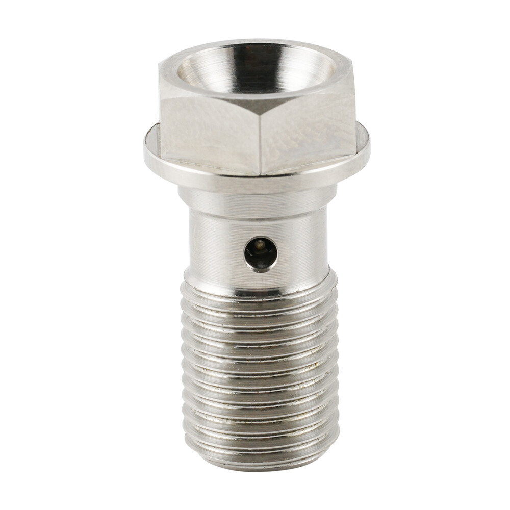 Titanium Ti Banjo Bolt M10x1.0 Pitch 19mm DIY Color For Brembo Single Brake Line