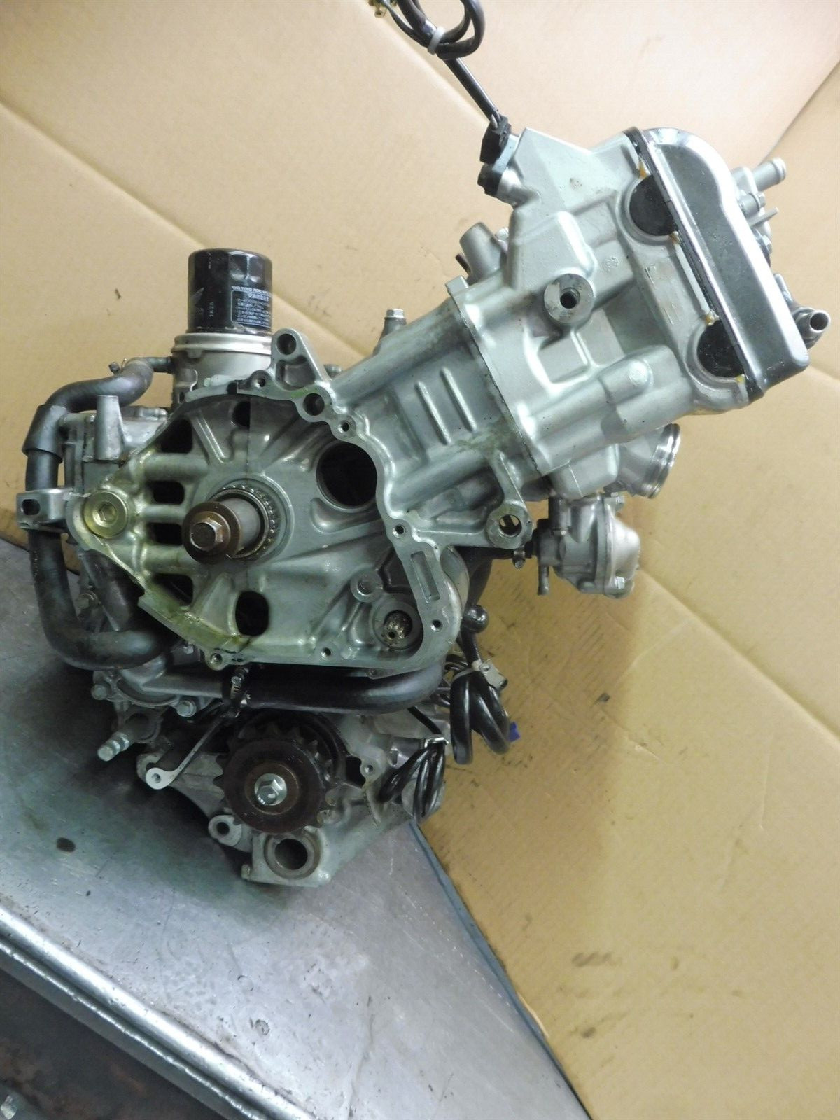2001 Honda CBR900RR HM694-2. engine motor compression untested crank turns